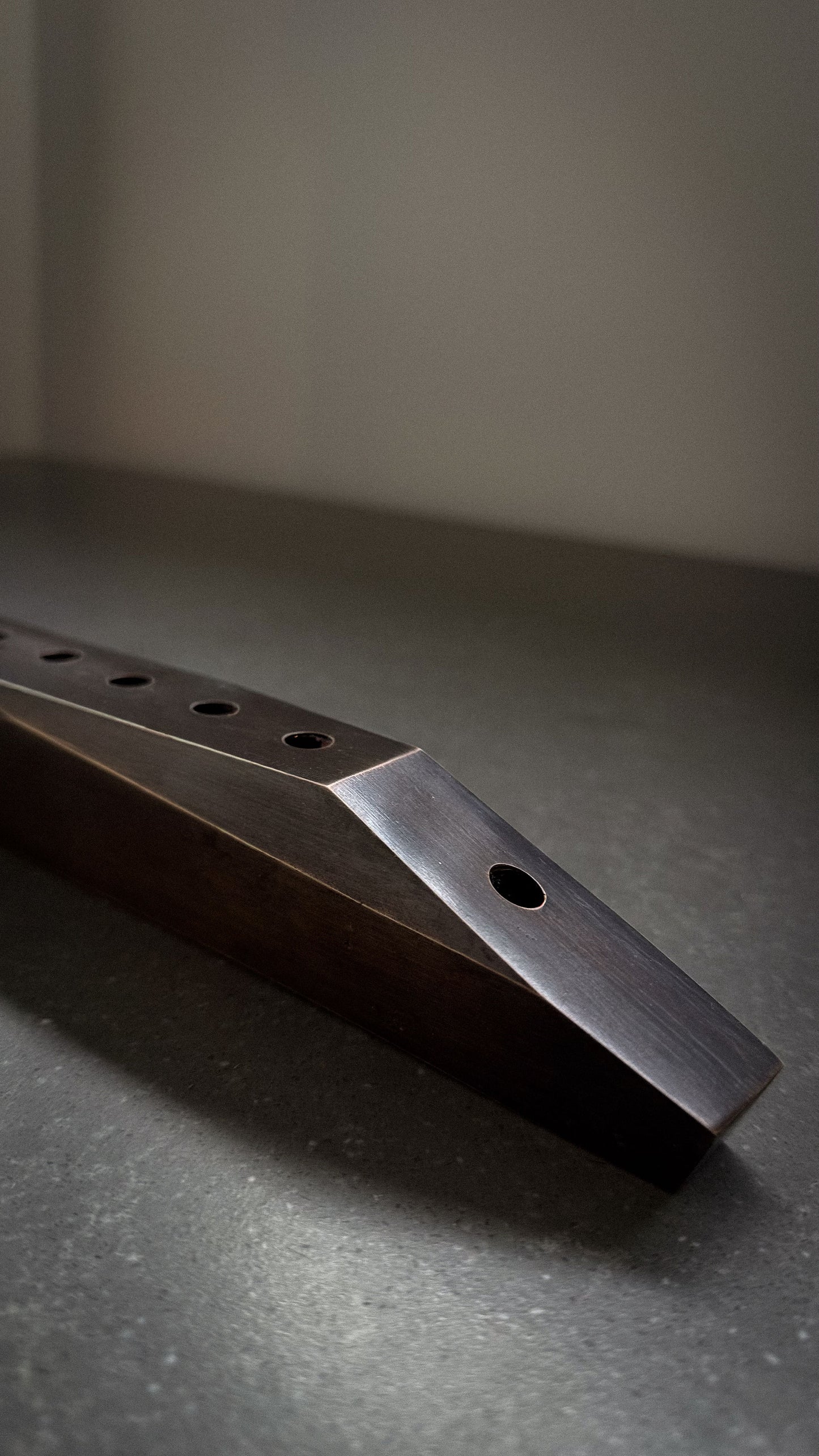 Bronze Hannukiya by Greg Lozinski