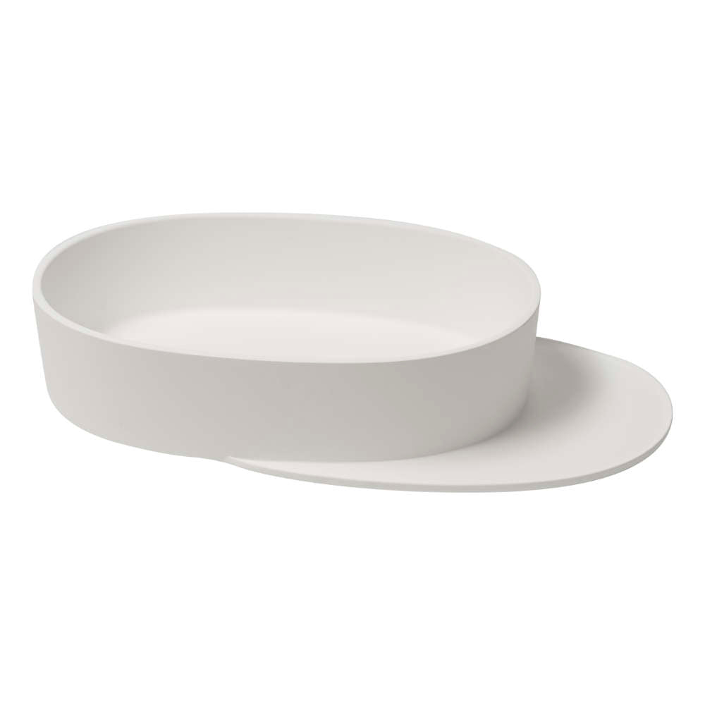 Ex.t PLATEAU Wasbasin by Sebastian Herkner, Ovaal