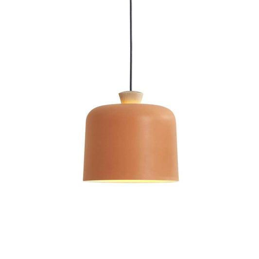 Ex.t FUSE Pendant light fixture by Note Design Studio, Large, Orange with Grey Cord