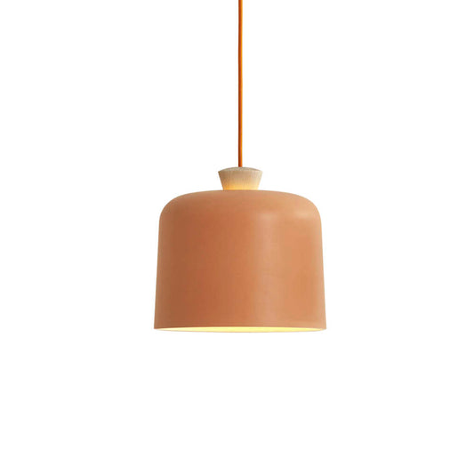 Ex.t FUSE Pendant Light Fixture by Note Design Studio, Large, Orange with Orange Cord