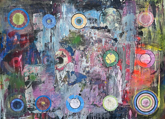 Comic Book with Circles