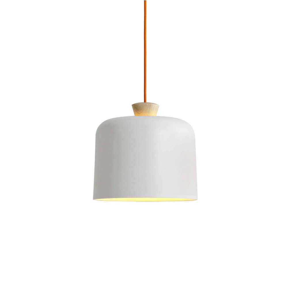 Ex.t FUSE Hanglamp by Note Design Studio, Groot, Wit Met Oranje Draad